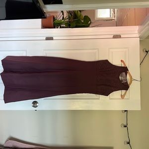 Deep purple, size 4, okay condition